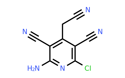 CAS 19858-57-2 | 2-amino-6-chloro-4-(cyanomethyl)pyridine-3,5-dicarbonitrile