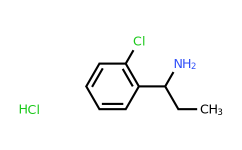 CAS 1986330-86-2 | 1-(2-Chlorophenyl)propan-1-amine hydrochloride