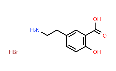 CAS 1987145-74-3 | 5-(2-Aminoethyl)-2-hydroxybenzoic acid hydrobromide