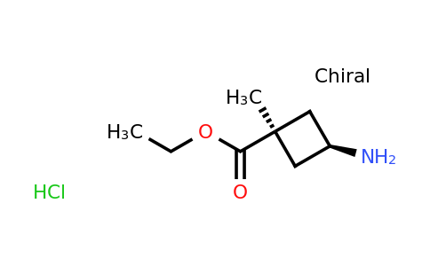 CAS 1987332-74-0 | ethyl cis-3-amino-1-methylcyclobutanecarboxylate hydrochloride