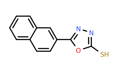CAS 198780-60-8 | 5-(Naphthalen-2-yl)-1,3,4-oxadiazole-2-thiol