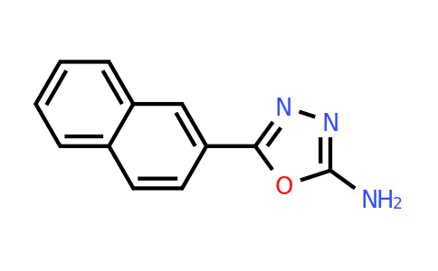 CAS 198893-71-9 | 5-(Naphthalen-2-yl)-1,3,4-oxadiazol-2-amine