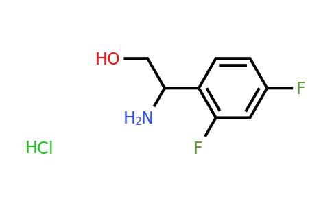 CAS 1989672-90-3 | 2-Amino-2-(2,4-difluorophenyl)ethan-1-ol hydrochloride