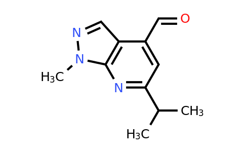 CAS 1989985-71-8 | 1-methyl-6-(propan-2-yl)-1H-pyrazolo[3,4-b]pyridine-4-carbaldehyde