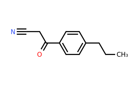 CAS 199102-69-7 | 3-oxo-3-(4-propylphenyl)propanenitrile