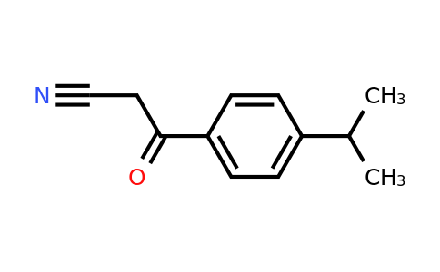 CAS 199102-70-0 | 3-oxo-3-[4-(propan-2-yl)phenyl]propanenitrile