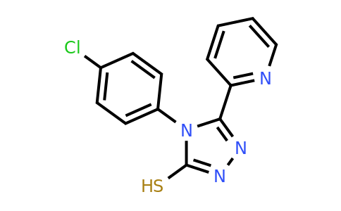 CAS 199111-95-0 | 4-(4-chlorophenyl)-5-(pyridin-2-yl)-4H-1,2,4-triazole-3-thiol