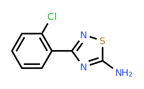 CAS 19922-06-6 | 3-(2-Chlorophenyl)-1,2,4-thiadiazol-5-amine