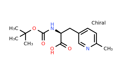 CAS 1992820-29-7 | (2S)-2-(tert-butoxycarbonylamino)-3-(6-methyl-3-pyridyl)propanoic acid