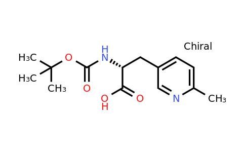 CAS 1992860-86-2 | (2R)-2-(tert-butoxycarbonylamino)-3-(6-methyl-3-pyridyl)propanoic acid