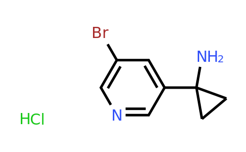 CAS 1993189-05-1 | 1-(5-bromopyridin-3-yl)cyclopropan-1-amine hydrochloride