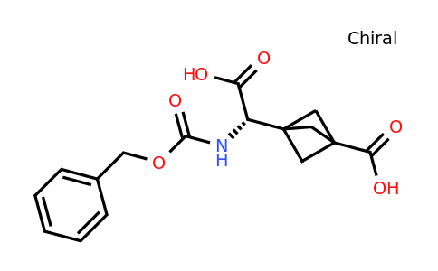 CAS 1993317-77-3 | 3-[(S)-{[(benzyloxy)carbonyl]amino}(carboxy)methyl]bicyclo[1.1.1]pentane-1-carboxylic acid