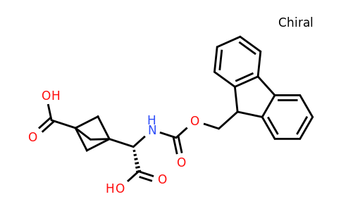 CAS 1993319-38-2 | 3-[(S)-carboxy({[(9H-fluoren-9-yl)methoxy]carbonyl}amino)methyl]bicyclo[1.1.1]pentane-1-carboxylic acid