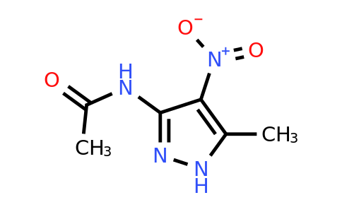 CAS 199340-94-8 | N-(5-methyl-4-nitro-1H-pyrazol-3-yl)acetamide