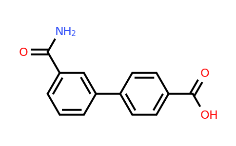 CAS 199678-18-7 | 3'-Carbamoyl-[1,1'-biphenyl]-4-carboxylic acid
