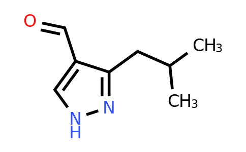 CAS 199682-75-2 | 3-(2-Methylpropyl)-1H-pyrazole-4-carboxaldehyde