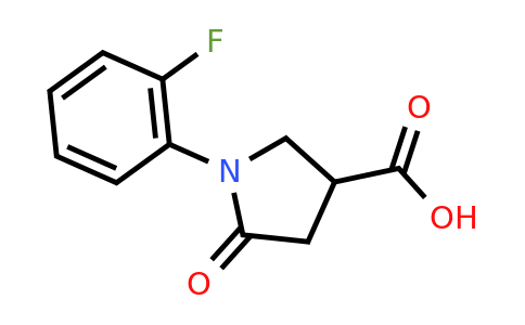 CAS 1998-86-3 | 1-(2-fluorophenyl)-5-oxopyrrolidine-3-carboxylic acid