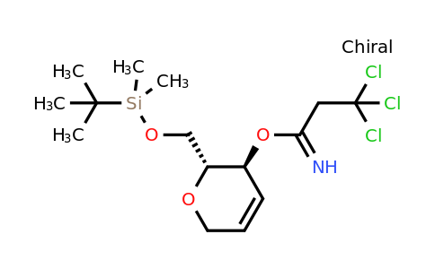 CAS 199801-85-9 | (2R,3S)-2-{[(tert-butyldimethylsilyl)oxy]methyl}-3,6-dihydro-2H-pyran-3-yl 2,2,2-trichloroethanecarboximidate