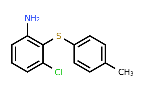 CAS 199803-23-1 | 3-Chloro-2-(p-tolylthio)aniline