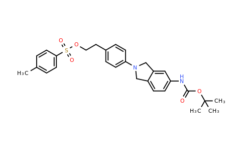 CAS 1998216-21-9 | 4-(5-((tert-Butoxycarbonyl)amino)isoindolin-2-yl)phenethyl 4-methylbenzenesulfonate