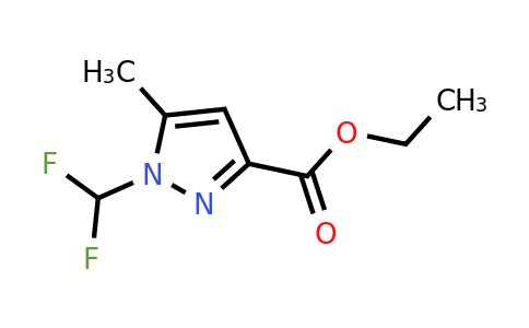 CAS 1998216-36-6 | Ethyl 1-(difluoromethyl)-5-methyl-1H-pyrazole-3-carboxylate