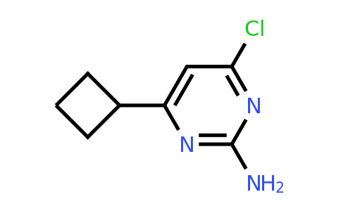 CAS 199863-85-9 | 4-Chloro-6-cyclobutylpyrimidin-2-amine