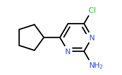 CAS 199863-89-3 | 4-Chloro-6-cyclopentylpyrimidin-2-amine