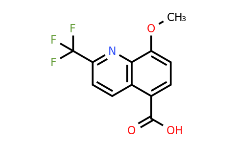 CAS 199872-29-2 | 8-Methoxy-2-(trifluoromethyl)quinoline-5-carboxylic acid