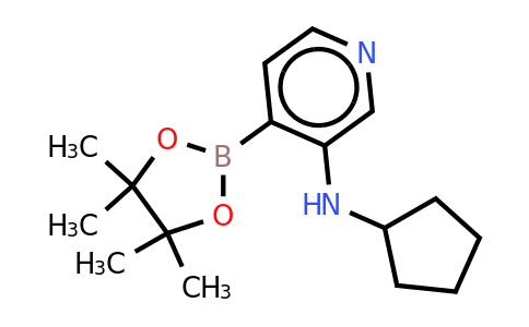 CAS 2001565-29-1 | N-cyclopentyl-4-(4,4,5,5-tetramethyl-1,3,2-dioxaborolan-2-YL)pyridin-3-amine