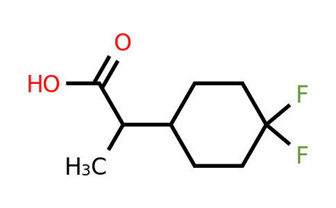 CAS 2001873-03-4 | 2-(4,4-difluorocyclohexyl)propanoic acid