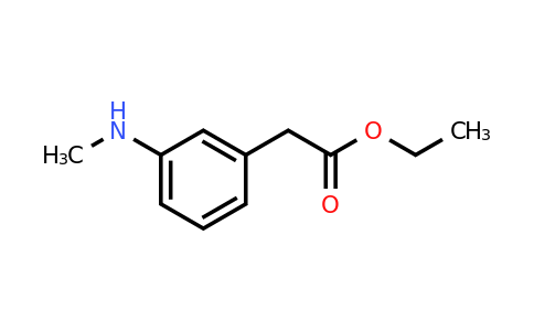 CAS 200214-39-7 | ethyl 2-[3-(methylamino)phenyl]acetate