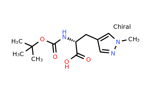 CAS 2002473-73-4 | (2R)-2-{[(tert-butoxy)carbonyl]amino}-3-(1-methyl-1H-pyrazol-4-yl)propanoic acid