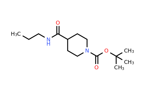 CAS 200267-72-7 | tert-Butyl 4-(propylcarbamoyl)piperidine-1-carboxylate