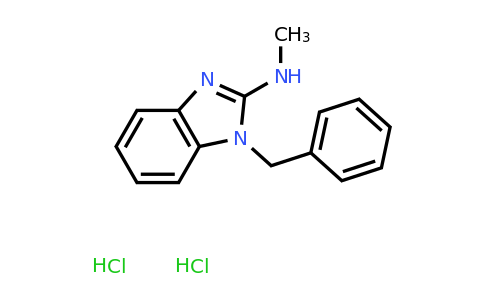 1-Benzyl-1H-benzoimidazol-2-yl-methylamine dihydrochloride