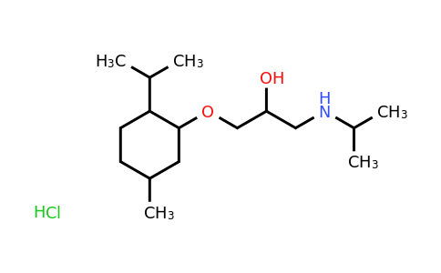 CAS 20041-47-8 | 1-((2-isopropyl-5-methylcyclohexyl)oxy)-3-(isopropylamino)propan-2-ol hydrochloride