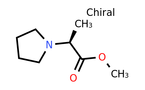 CAS 200423-06-9 | (S)-Methyl 2-(pyrrolidin-1-yl)propanoate
