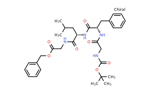 CAS 200427-89-0 | benzyl 2-[[(2S)-2-[[(2S)-2-[[2-(tert-butoxycarbonylamino)acetyl]amino]-3-phenyl-propanoyl]amino]-4-methyl-pentanoyl]amino]acetate