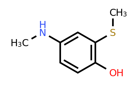 CAS 200485-14-9 | 4-(Methylamino)-2-(methylsulfanyl)phenol
