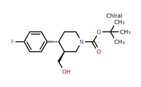 CAS 200572-33-4 | (3S,4R)-tert-Butyl 4-(4-fluorophenyl)-3-(hydroxymethyl)piperidine-1-carboxylate
