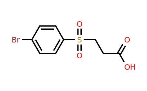 CAS 200643-57-8 | 3-(4-Bromobenzenesulfonyl)propanoic acid