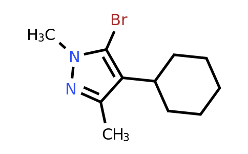 CAS 2007162-41-4 | 5-bromo-4-cyclohexyl-1,3-dimethyl-pyrazole