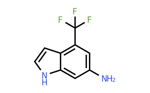 CAS 2007908-69-0 | 4-(trifluoromethyl)-1H-indol-6-amine