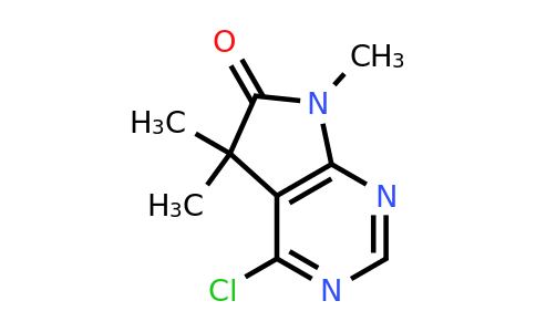 CAS 2007917-52-2 | 4-chloro-5,5,7-trimethyl-5H,6H,7H-pyrrolo[2,3-d]pyrimidin-6-one