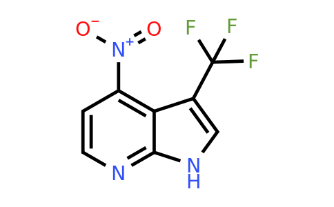 CAS 2007917-56-6 | 4-nitro-3-(trifluoromethyl)-1H-pyrrolo[2,3-b]pyridine