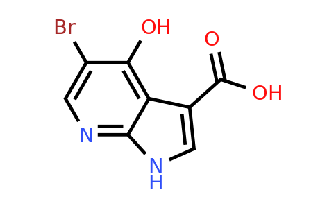 CAS 2007919-12-0 | 5-bromo-4-hydroxy-1H-pyrrolo[2,3-b]pyridine-3-carboxylic acid