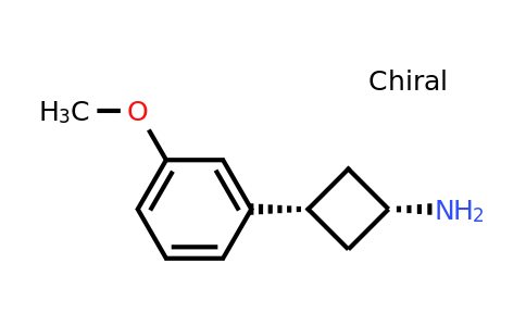 CAS 2007919-19-7 | cis-3-(3-methoxyphenyl)cyclobutanamine