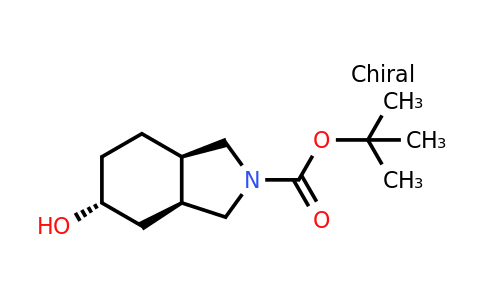 CAS 2007919-65-3 | tert-butyl (3aS,5R,7aR)-rel-5-hydroxy-octahydro-1H-isoindole-2-carboxylate