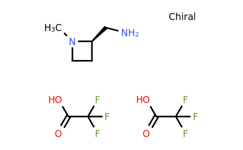 [(2R)-1-methylazetidin-2-yl]methanamine; bis(trifluoroacetic acid)