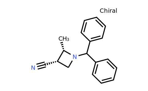 cis-1-(diphenylmethyl)-2-methylazetidine-3-carbonitrile