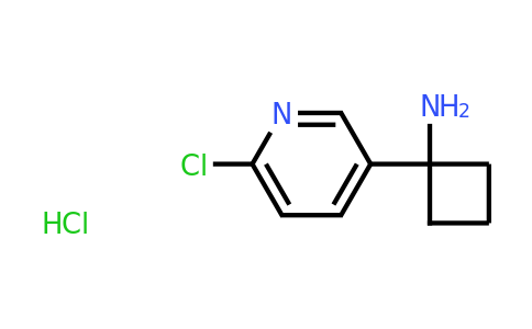 CAS 2007920-71-8 | 1-(6-Chloropyridin-3-yl)cyclobutanamine hydrochloride